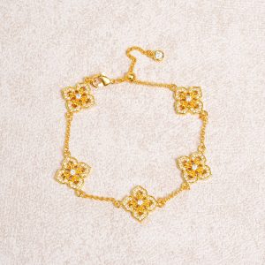 Gold Brass Bracelet