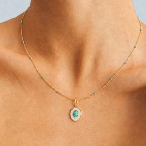 Gold Brass Necklace